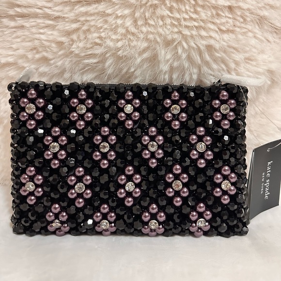 Kate Spade Purl flower beaded mini shoulder bag - Picture 2 of 11